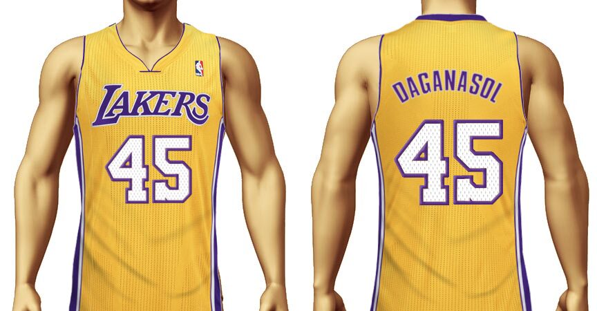 lakers 45 jersey