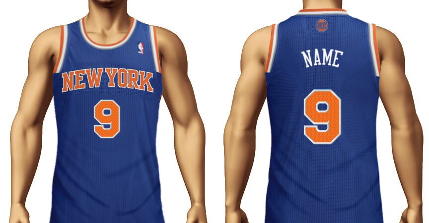 Create New York Knicks jersey with your 